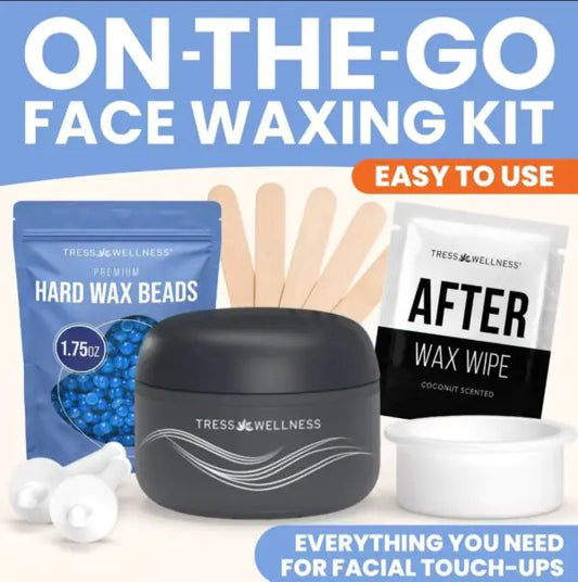 Easy to Use Nose & Brow Wax Kit for Women & Men